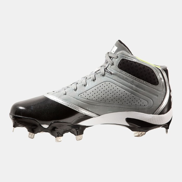 under armour high top baseball cleats